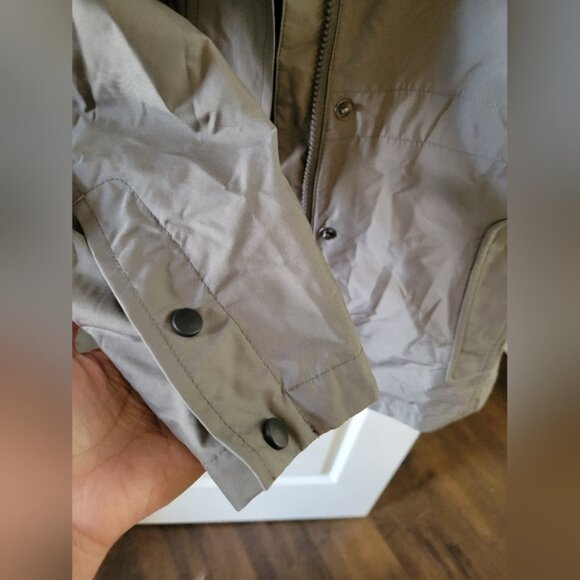 NWT L.L. Bean Women's H2OFF Rain Jacket PrimaLoft-Lined Ashpalt Gray Size Small - Picture 8 of 14